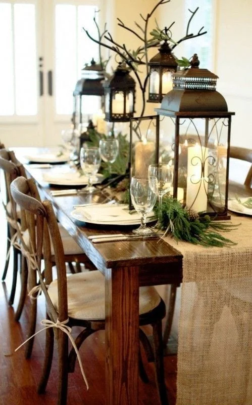 ideas para decorar la mesa en navidad
