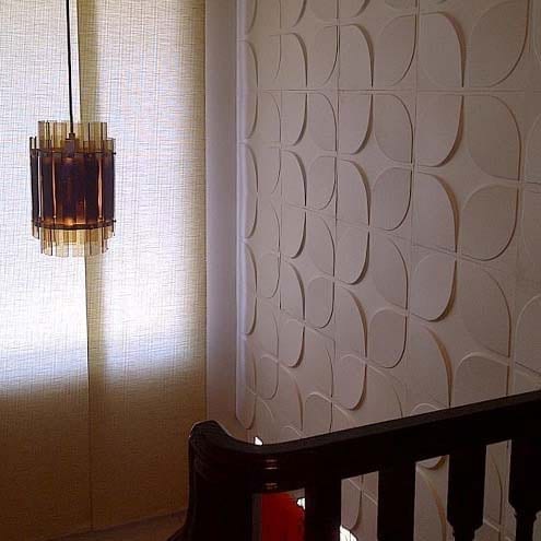 3D Wall Panels: textura tridimencional para paredes