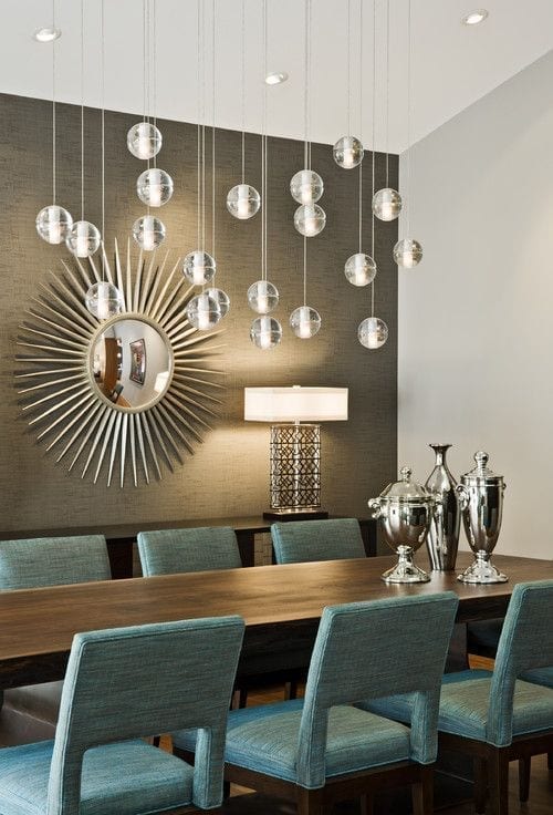 Lámparas modernas, iluminación con estilo