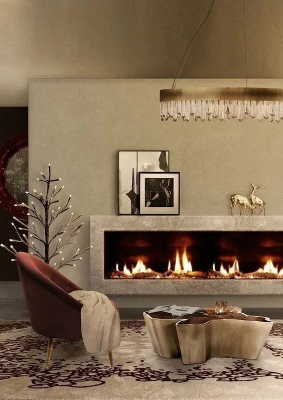ideas para decoracion de navidad minimalista