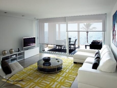 Cortinas para interiores modernos
