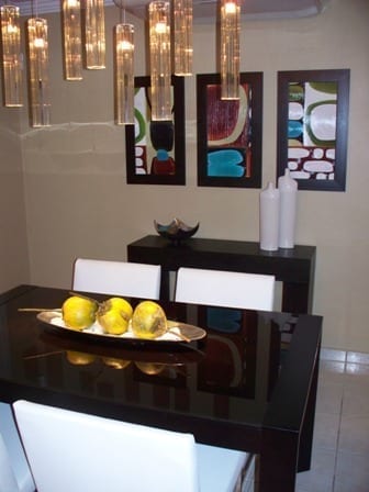 una decoración justo a tiempo