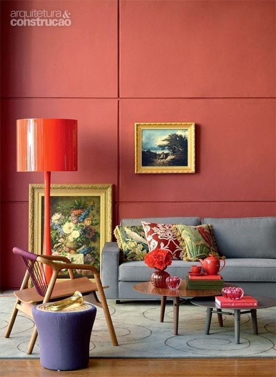 Salas Living Coral: color Pantone 2019