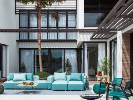 cómo decorar la terraza y exteriores 15