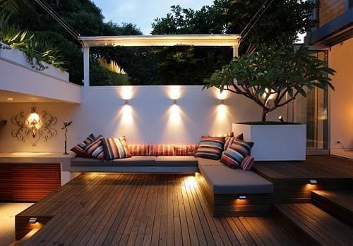 ideas para iluminar la terraza