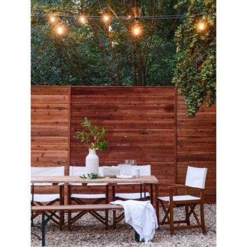 Luces en cadena: tendencia en la iluminación exterior - Decora Online