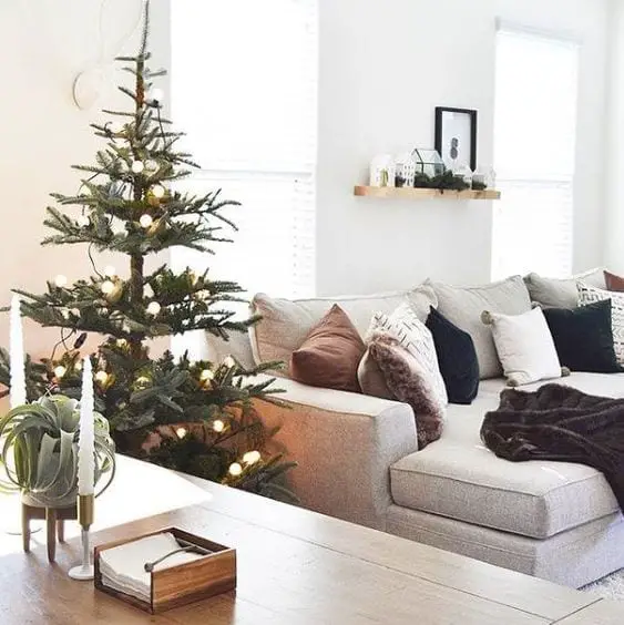 ideas para decorar la sala en navidad