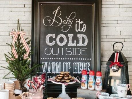 coffee bar navideño