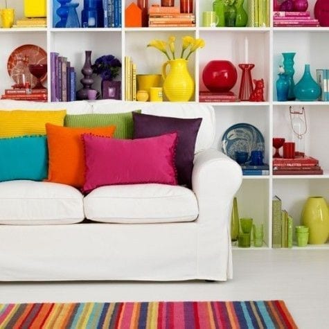 color blocking ideas para decorar