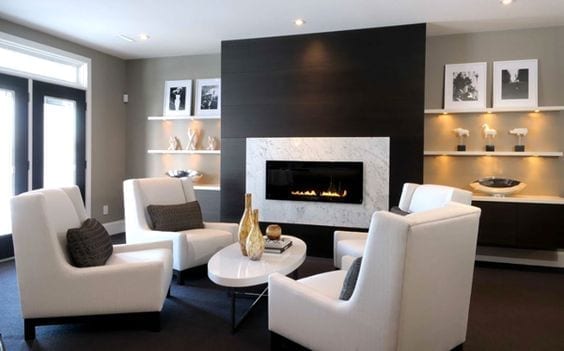 Chimeneas Modernas para ambientar los Interiores