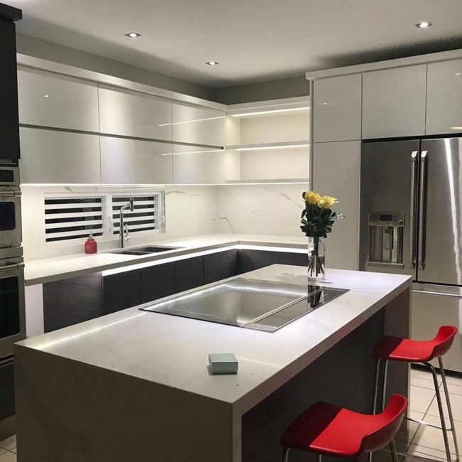 Estilo Moderno | Cocinas y Equipos Puerto Rico Gabinetes Madera y PVC