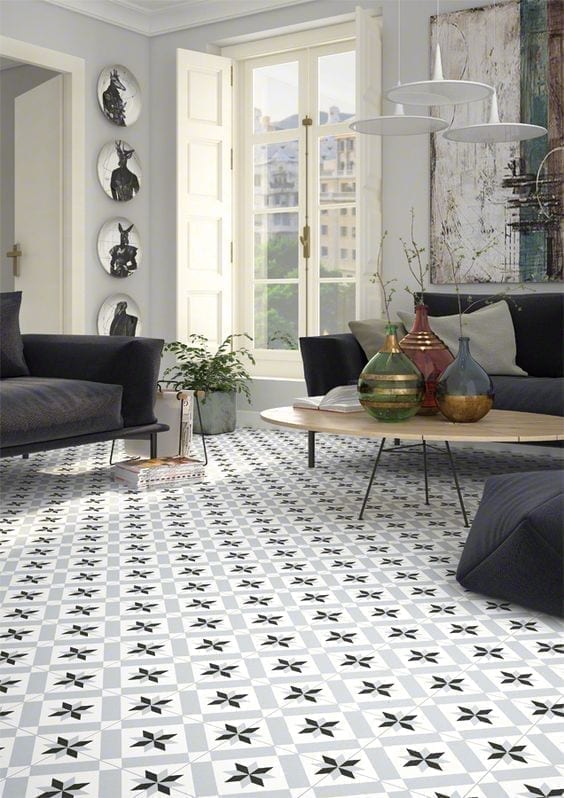Los originales diseños de las losas criollas con motivos florales o geométricos se popularizaron en las construcciones de los años 60, y vuelven a estar de moda 