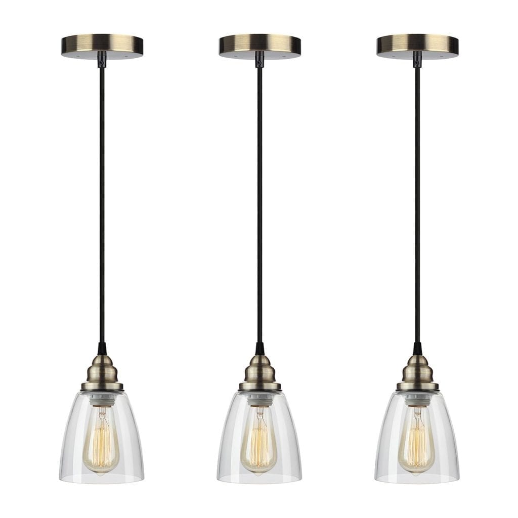 Lámparas colgantes para la cocina