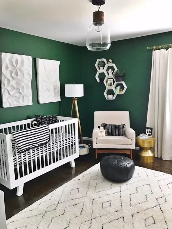 Habitación de un infante: ideas y colores