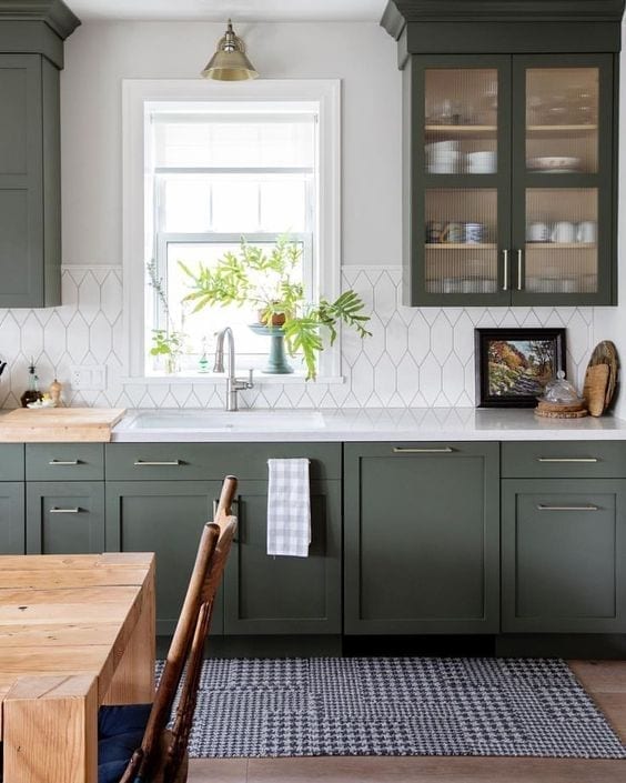 cocina verde