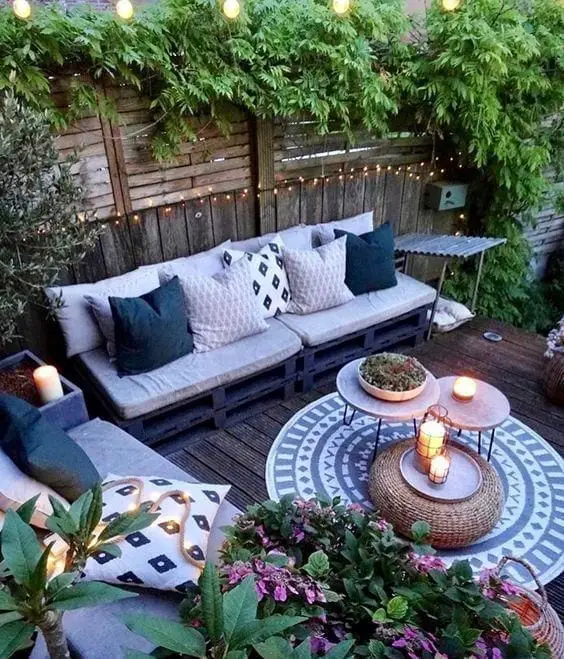 Ideas DIY: Muebles de patio hechos con palets