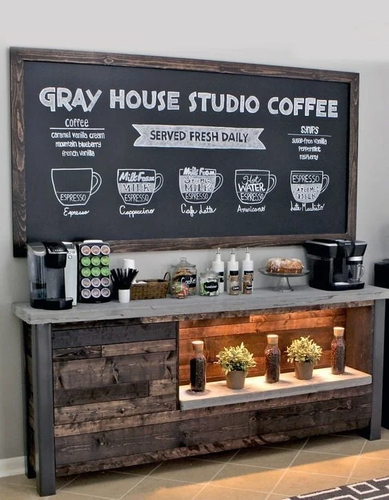 Haz tu propio Coffee Bar en Casa