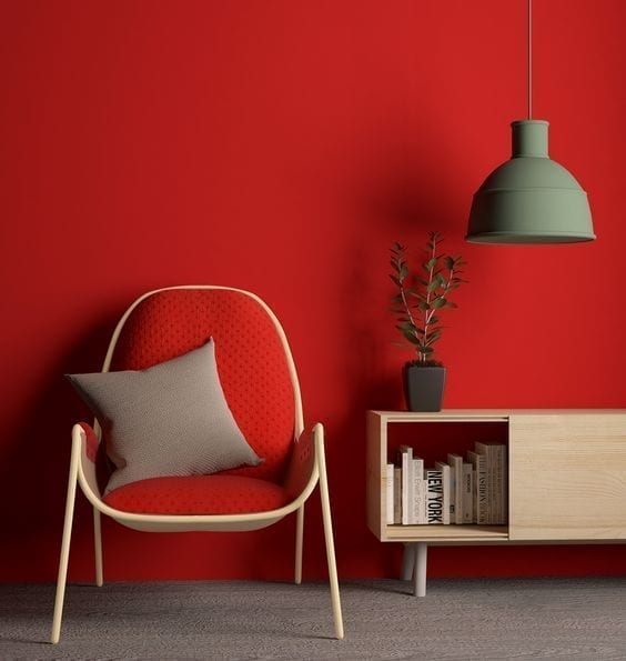 color rojo