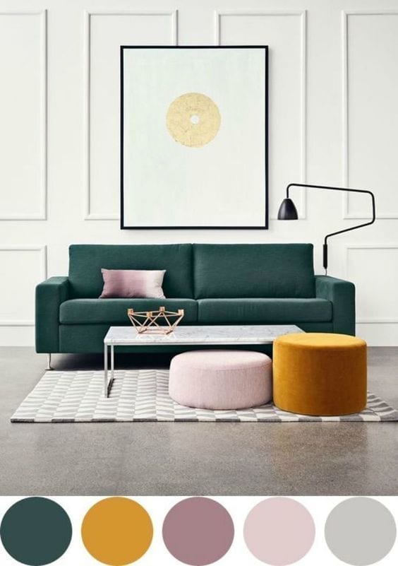 color en la decoración de interiores