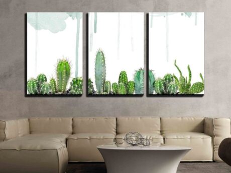 decoración con cactus