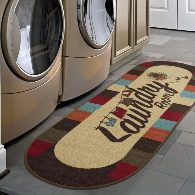 alfombra para decorar el laundry