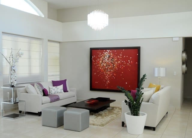 ideas para decorar la sala en este otoño vibrante