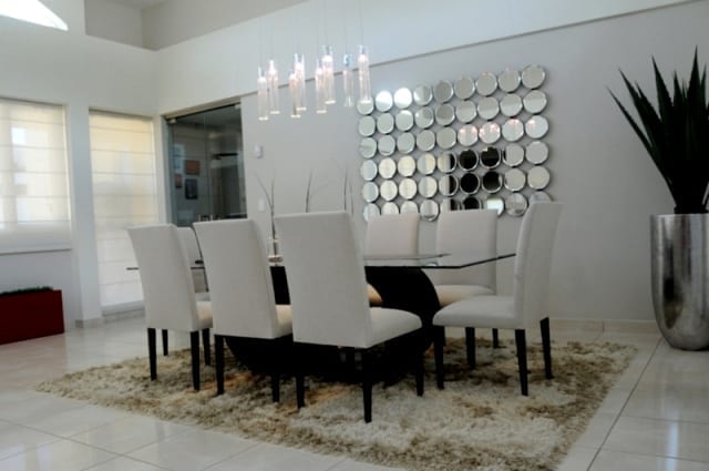 decora el comedor de otoño vibrante