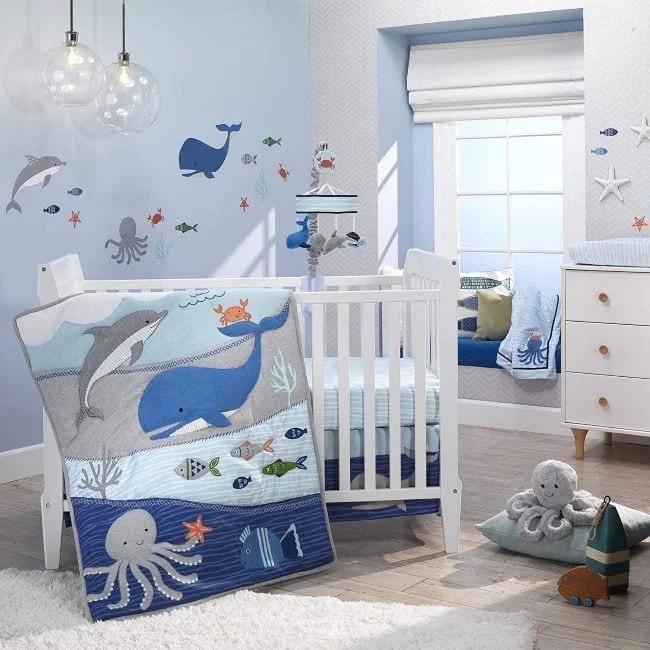 colores para decorar las habitaciones del bebé