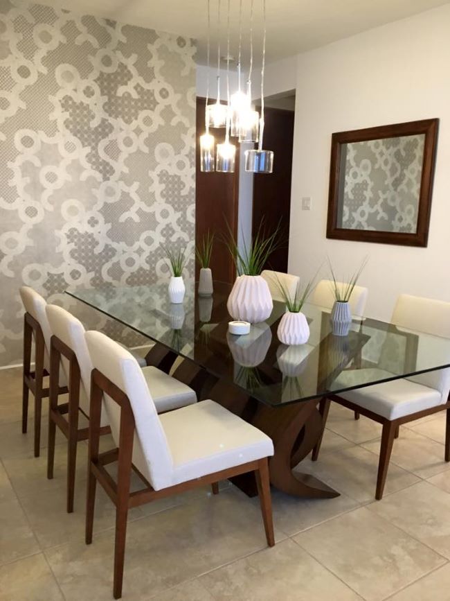 papel decorativo para el comedor