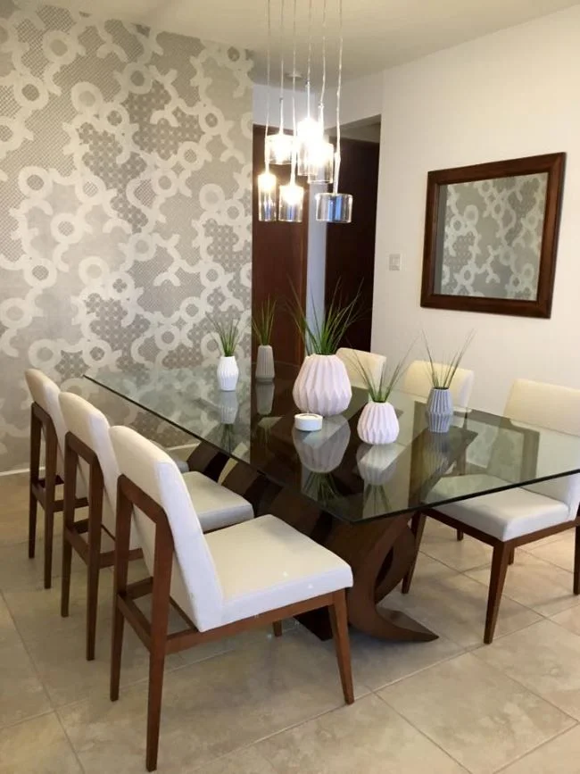 papel decorativo para el comedor