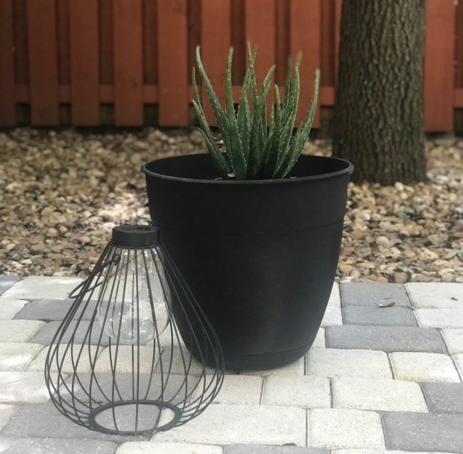 DIY: Cómo pintar tiestos de plástico