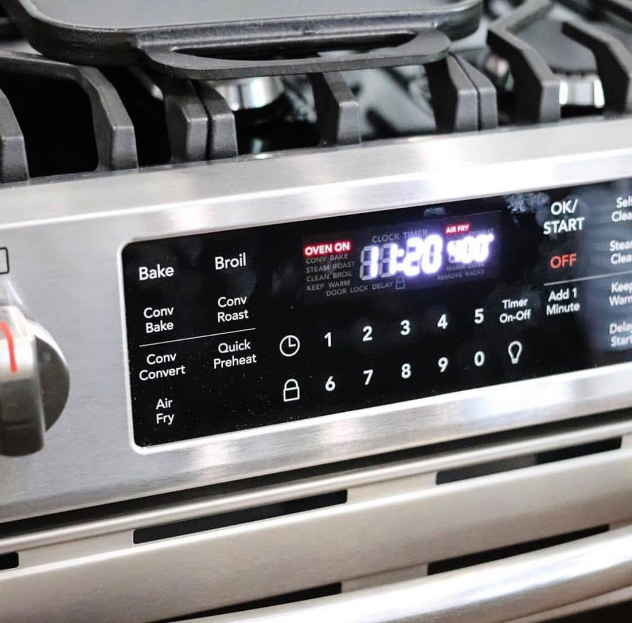 Estufa con Air Fryer