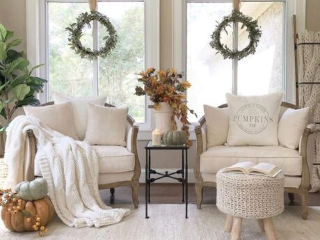 estilo farmhouse para otoño