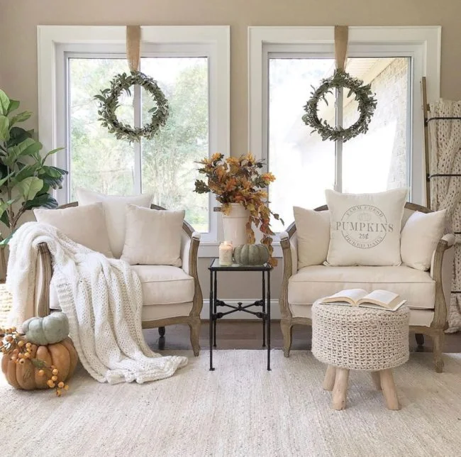 Ideas para decorar la sala fall winter