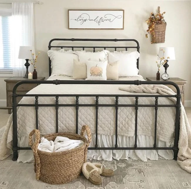 ideas para decorar la habitación en otoño