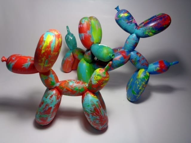 Balloons Dogs en Abitare