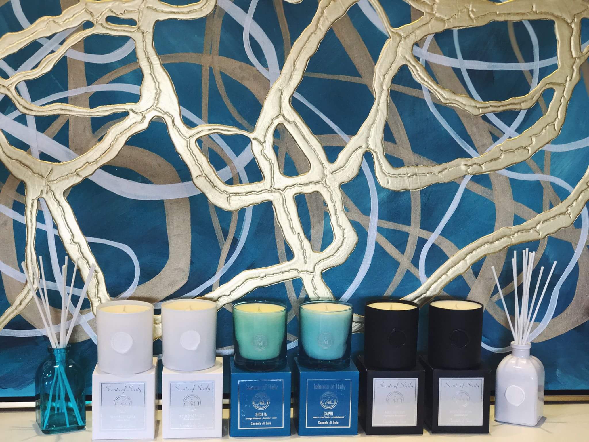 Velas aromáticas
