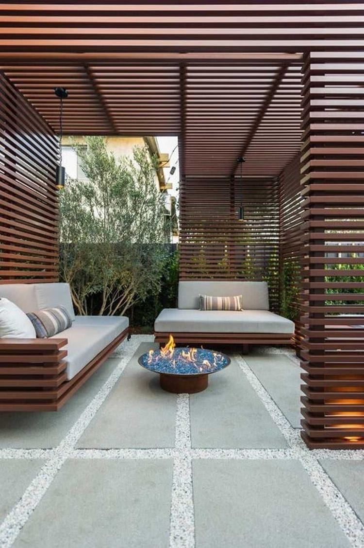Fabulosas fogatas para ambientar el patio - Decora Online