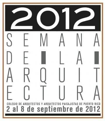 Semana de la Arquitectura 2012