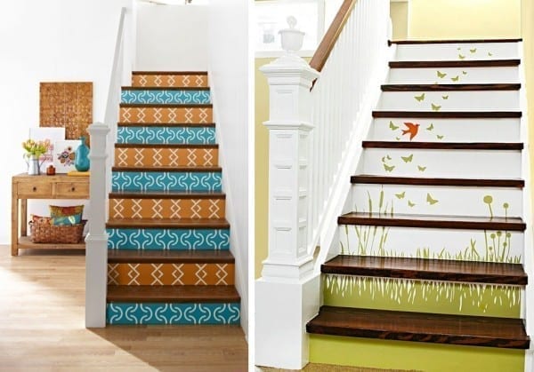 Ideas para pintar la escalera de la casa