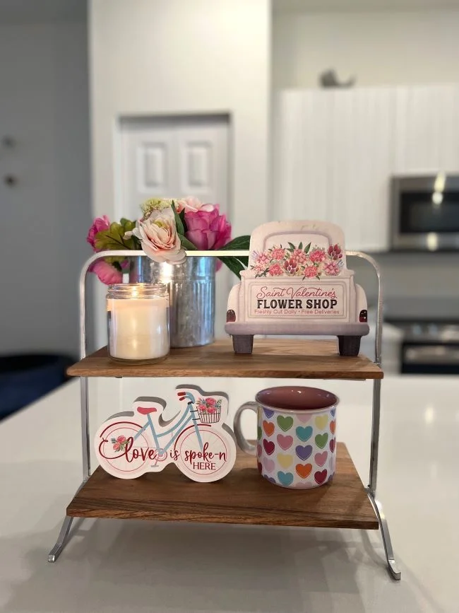 Tiered Trays para Valentine's