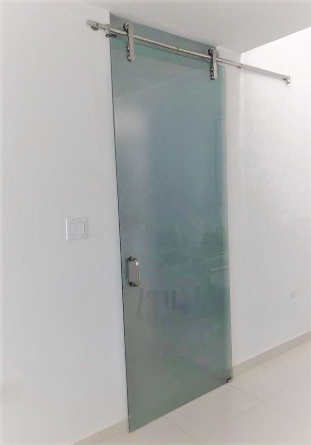 ideas de puertas tipo granja de vidrio