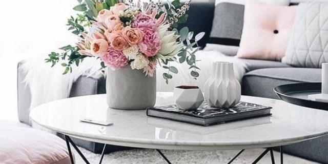 4 ideas para decorar la mesa de centro