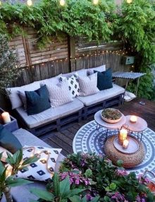Ideas DIY: Muebles de patio hechos con palets