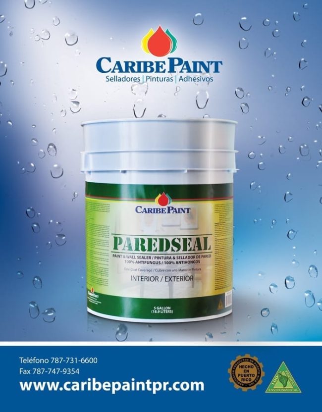Sellador ParedSeal de Caribe Paint