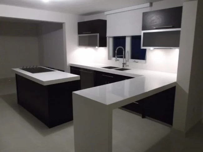 gabinetes neutralestendencias en las cocinas modernas