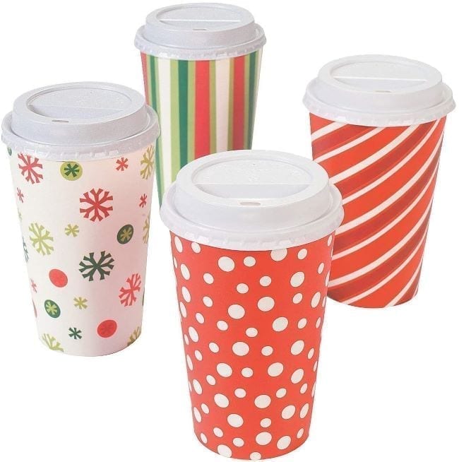 coffee cups para navidad
