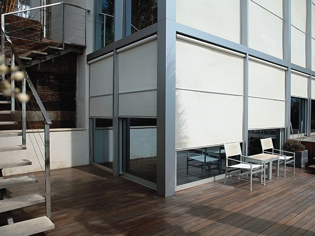 Cortinas de Exterior con Tensores
