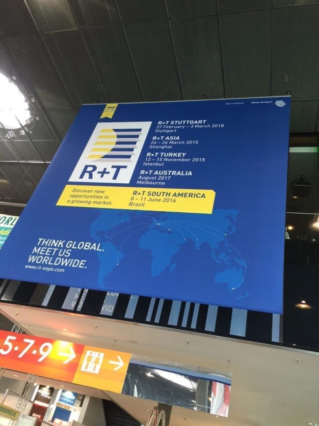 CouLux en la feria R+T en Stuttgart, Alemania