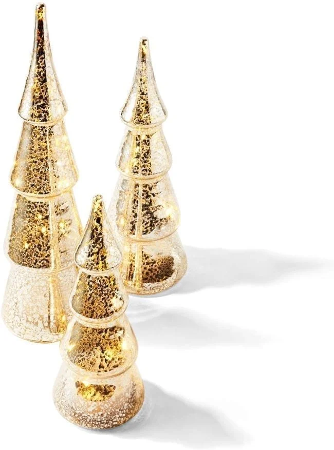 mini arbolitos para Decoraciones Minimalistas para Navidad
